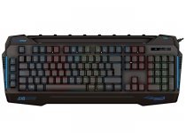 Rampage KB-R63 Stage Siyah USB 7 Renk Aydınlatmalı 4 Macro Oyuncu Klavyesi