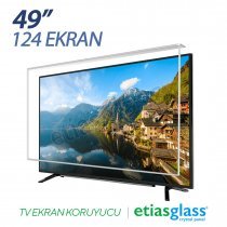 Etiasglass 49 inç Televizyon Ekran Koruyucu (110 x 64)