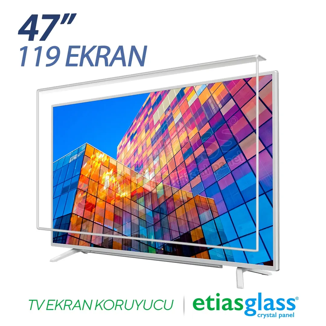 Etiasglass  47 inç Televizyon Ekran Koruyucu (105 x 61.5 cm)