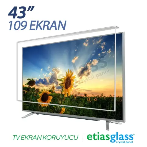 Etiasglass  43 inç Televizyon Ekran Koruyucu (97 x 56.5 cm)