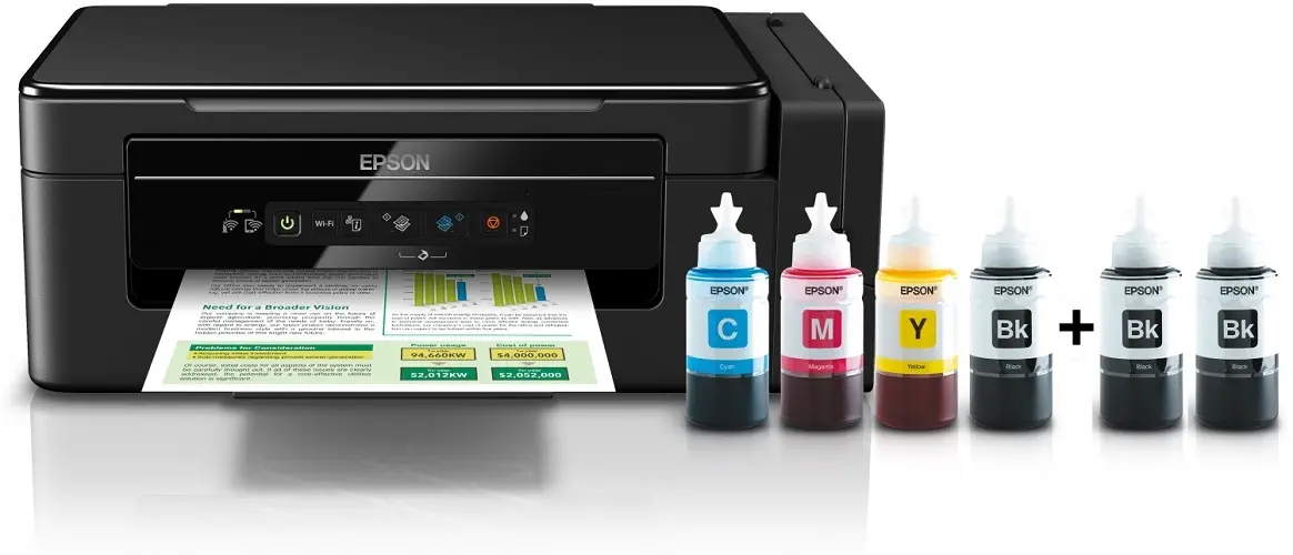 Epson EcoTank ITS L3060 Wi-Fi + Tarayıcı + Fotokopi Renkli Çok Fonksiyonlu Tanklı Yazıcı - Orjinal Mürekkep