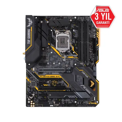 Asus TUF Z390-Plus Gaming Wi-Fi Intel Z390 Soket 1151 DDR4 4266(OC)MHz ATX Gaming Anakart