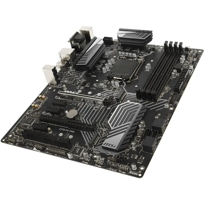MSI Z370 PC Pro Intel Z370 Soket 1151 DDR4 4000(OC)MHz ATX Gaming Anakart 
