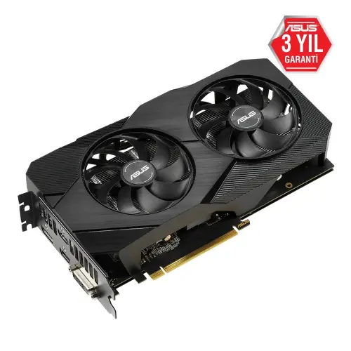 Asus Dual-GTX1660Ti-6G-EVO GeForce GTX 1660 Ti 6GB GDDR6 192Bit DX12 Gaming Ekran Kartı