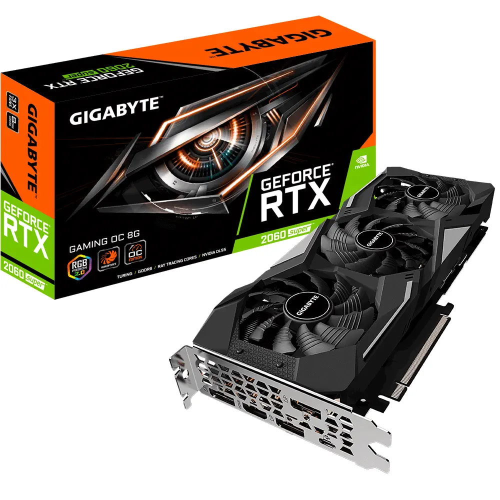 Gigabyte GV-N206SGAMING OC-8GC GeForce RTX 2060 Super 8GB GDDR6 256Bit Gaming Ekran Kartı