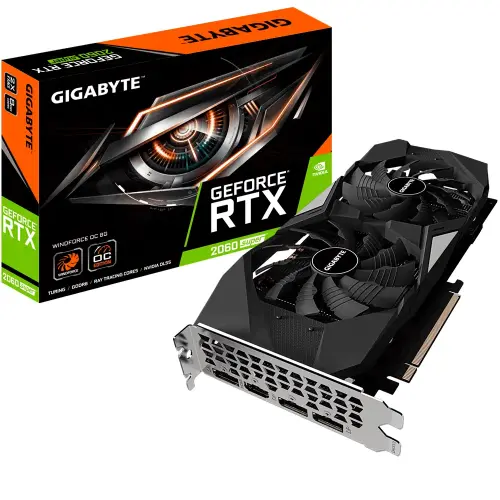 Gigabyte GV-N206SWF2OC-8GD GeForce RTX 2060 Super 8GB GDDR6 256Bit Gaming Ekran Kartı