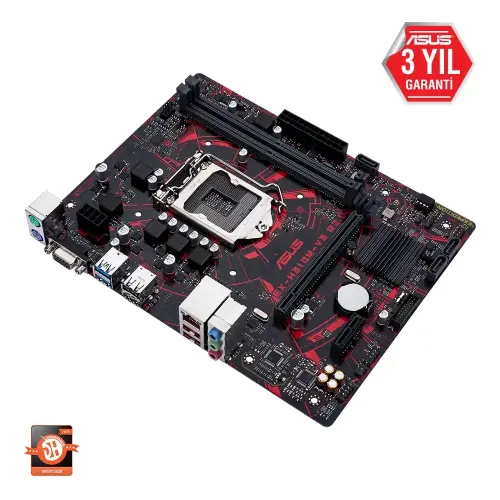 Asus EX-H310M-V3 Intel H310 Soket 1151 DDR4 2666MHz uATX Gaming(Oyuncu) Anakart