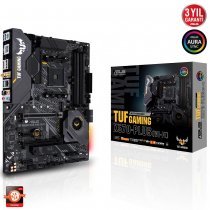 Asus Tuf Gaming X570-Plus (Wi-Fi) AMD X570 Soket AM4 DDR4 4400(OC)MHz ATX Gaming Anakart
