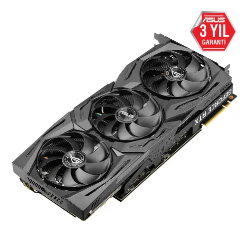 Asus ROG-Strix-RTX2080Ti-O11G-Gaming GeForce RTX 2080 Ti 11GB GDDR6 352Bit DX12 Gaming Ekran Kartı