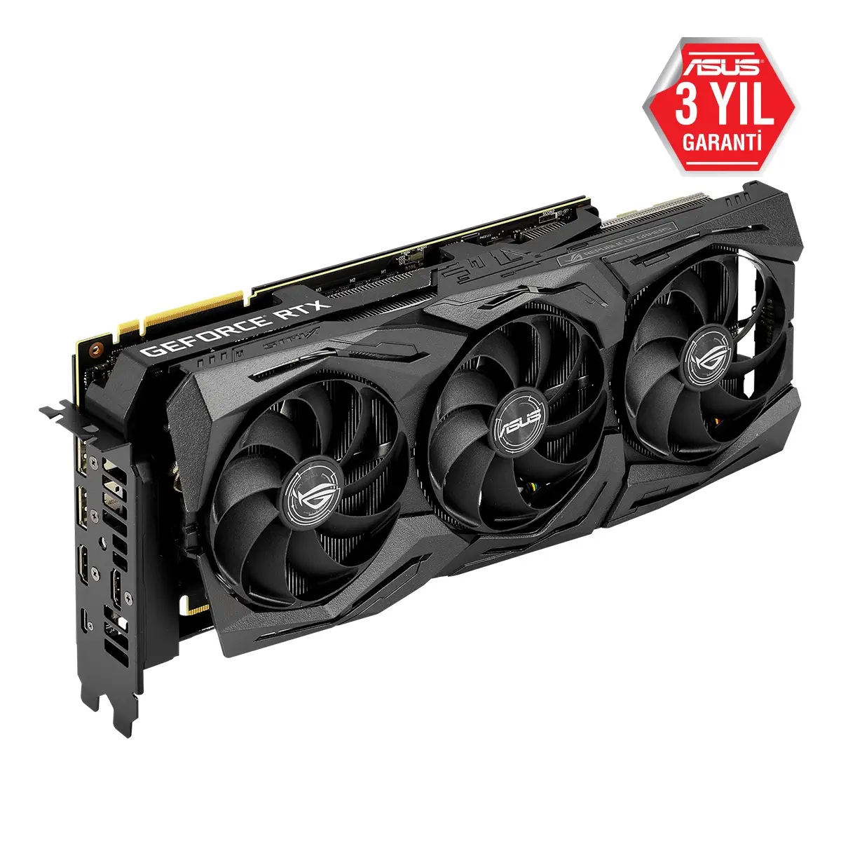 Asus ROG-Strix-RTX2080Ti-O11G-Gaming GeForce RTX 2080 Ti 11GB GDDR6 352Bit DX12 Gaming Ekran Kartı