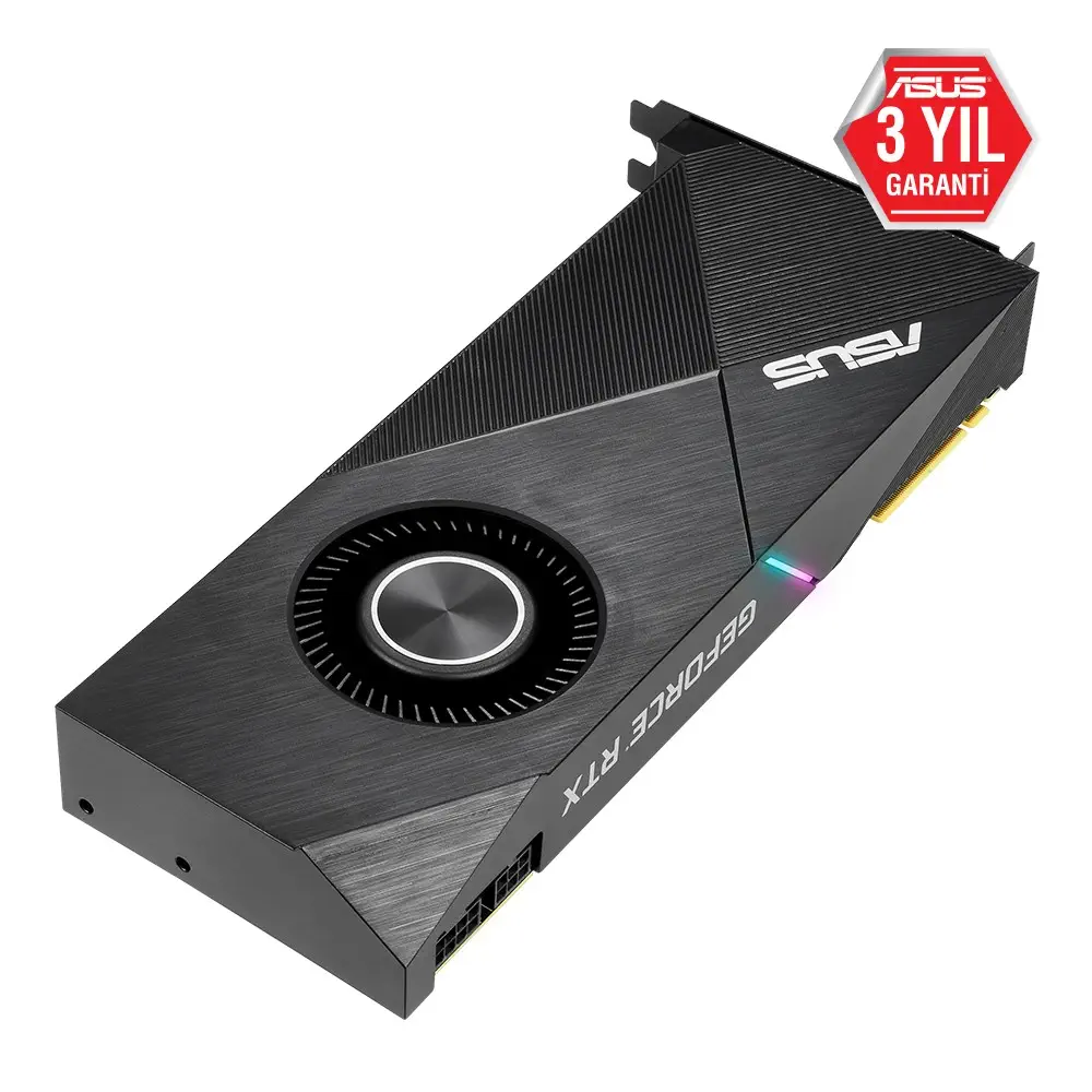 Asus Turbo-RTX2070S-8G-EVO GeForce RTX 2070 Super 8GB GDDR6 256Bit DX12 Gaming Ekran Kartı