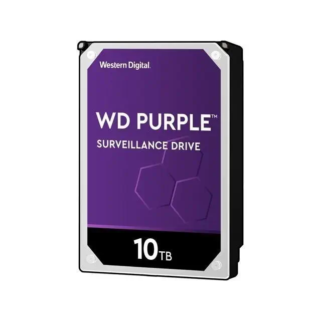 WD Purple WD101PURZ 10TB 3.5″ 7200Rpm 256MB Sata 3 7x24 Güvenlik Diski