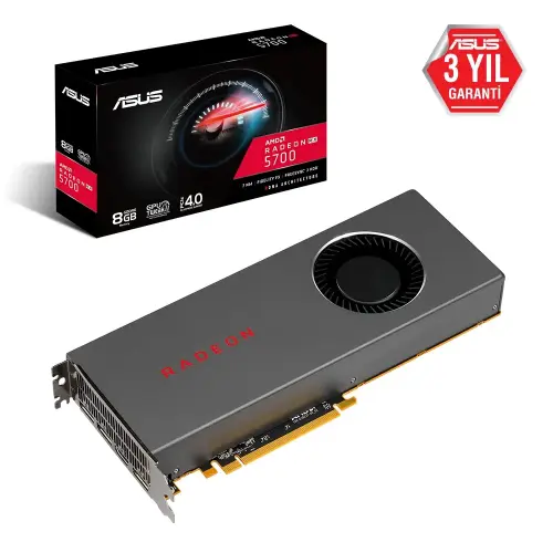 Asus RX5700-8G AMD Radeon 8GB GDDR6 256Bit DX12 Gaming Ekran Kartı