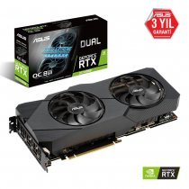 Asus Dual-RTX2070S-O8G-Evo GeForce RTX 2070 Super 8GB GDDR6 256Bit DX12 Gaming Ekran Kartı