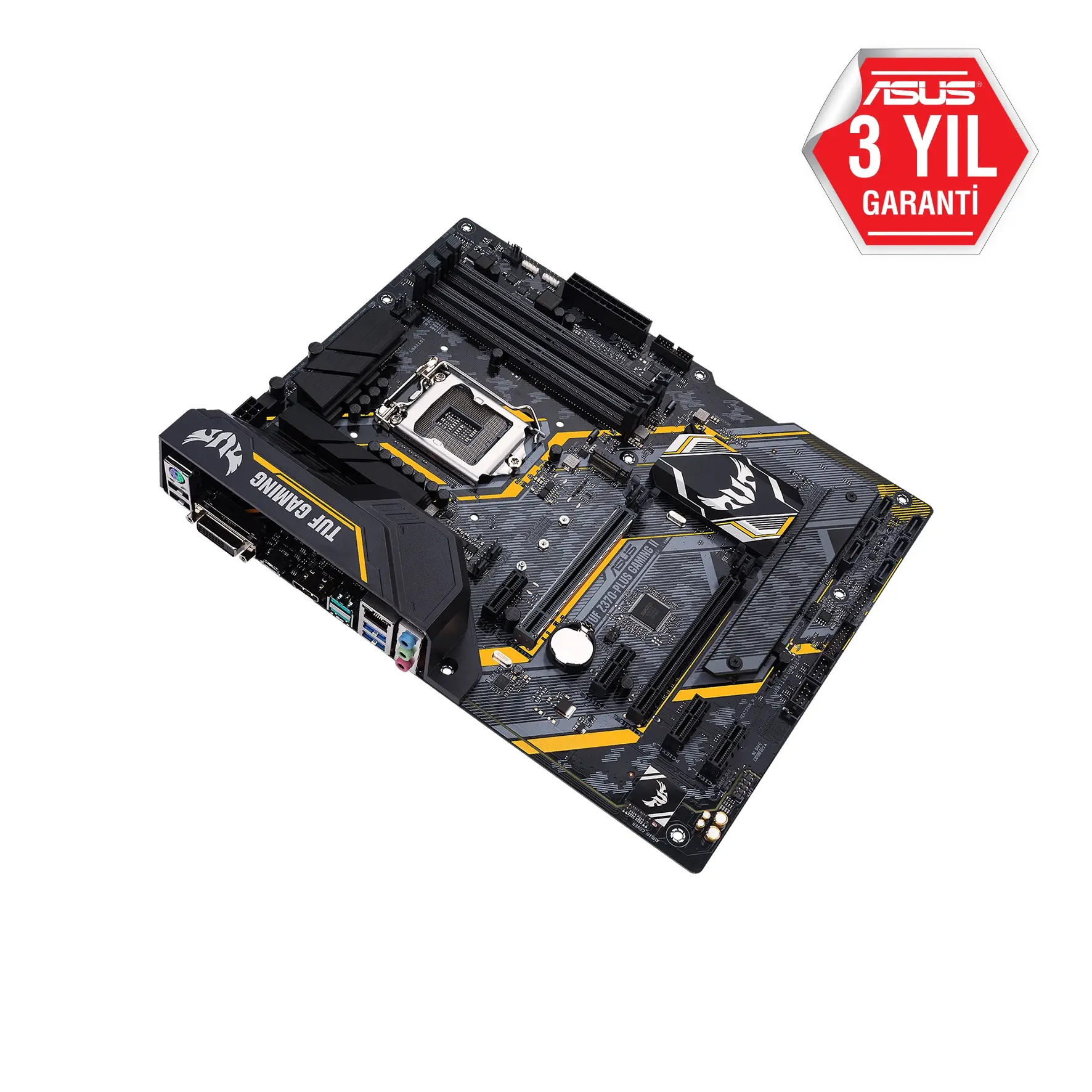 Asus Tuf Z370-Plus Gaming II Intel Z370 Soket 1151 DDR4 4000(OC)MHz ATX Gaming Anakart
