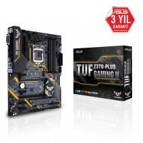 Asus Tuf Z370-Plus Gaming II Intel Z370 Soket 1151 DDR4 4000(OC)MHz ATX Gaming Anakart