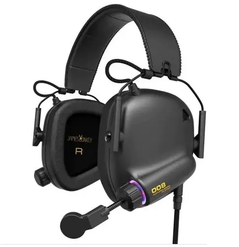 James Donkey 008 7.1 Surround RGB LED Aydınlatmalı Siyah Gaming Kulaklık