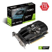 Asus Phoenix PH-GTX1650-O4G GeForce GTX 1650 OC 4GB GDDR5 128Bit DX12 Gaming Ekran Kartı