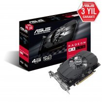 Asus PH-RX550-4G-M7 Phoenix Radeon RX 550 4GB GDDR5 128Bit DX12 Gaming Ekran Kartı