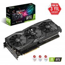 Asus ROG-Strix-RTX2070-O8G-Gaming GeForce RTX 2070 8GB GDDR6 256Bit DX12 Gaming Ekran Kartı