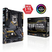 Asus Tuf Z390-Plus Gaming Intel Z390 Soket 1151 DDR4 4266(O.C.)Mhz ATX Gaming(Oyuncu) Anakart