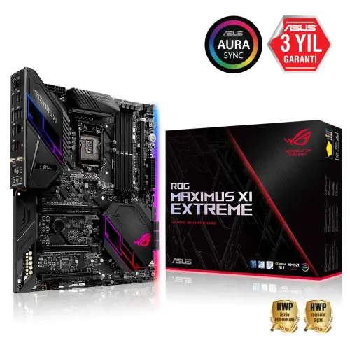Asus ROG Maximus XI Extreme Intel Z390 Soket 1151 DDR4 4400(OC)MHz E-ATX Gaming Anakart
