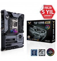 Asus Tuf X299 Mark 1 Intel X299 Soket 2066 DDR4 4000(O.C.)MHz ATX Gaming(Oyuncu) Anakart