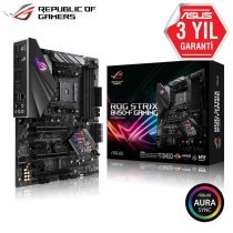 Asus Rog Strix B450-F Gaming AMD B450 Soket AM4 DDR4 3466(OC)MHz ATX Gaming(Oyuncu) Anakart