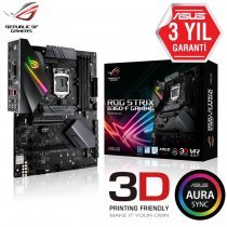 Asus Rog Strix B360-F Gaming Intel B360 Soket 1151 DDR4 2666MHz ATX Gaming(Oyuncu) Anakart