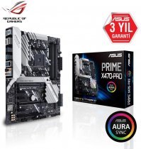 Asus Prime X470-Pro AMD X470 Soket AM4 DDR4 3600(OC)Mhz ATX Gaming Anakart