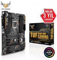 Asus Tuf B360-Pro Gaming LGA115 DDR4 Hdmi VGA M.2 ATX Gaming(Oyuncu) Anakartı