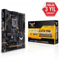 Asus TUF Z370-PRO Gaming Intel Z370 Soket 1151 DDR4 4000(OC)MHz ATX Gaming Anakart
