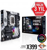Asus Prime X399-A AMD X399 Soket TR4 DDR4 3600(OC)MHz E-ATX Gaming Anakart
