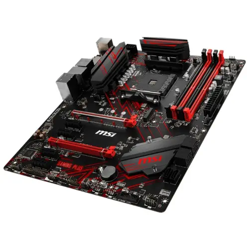 MSI B450 Gaming Plus AMD B450 Soket AM4 DDR4 3466(OC)MHz ATX Gaming Anakart