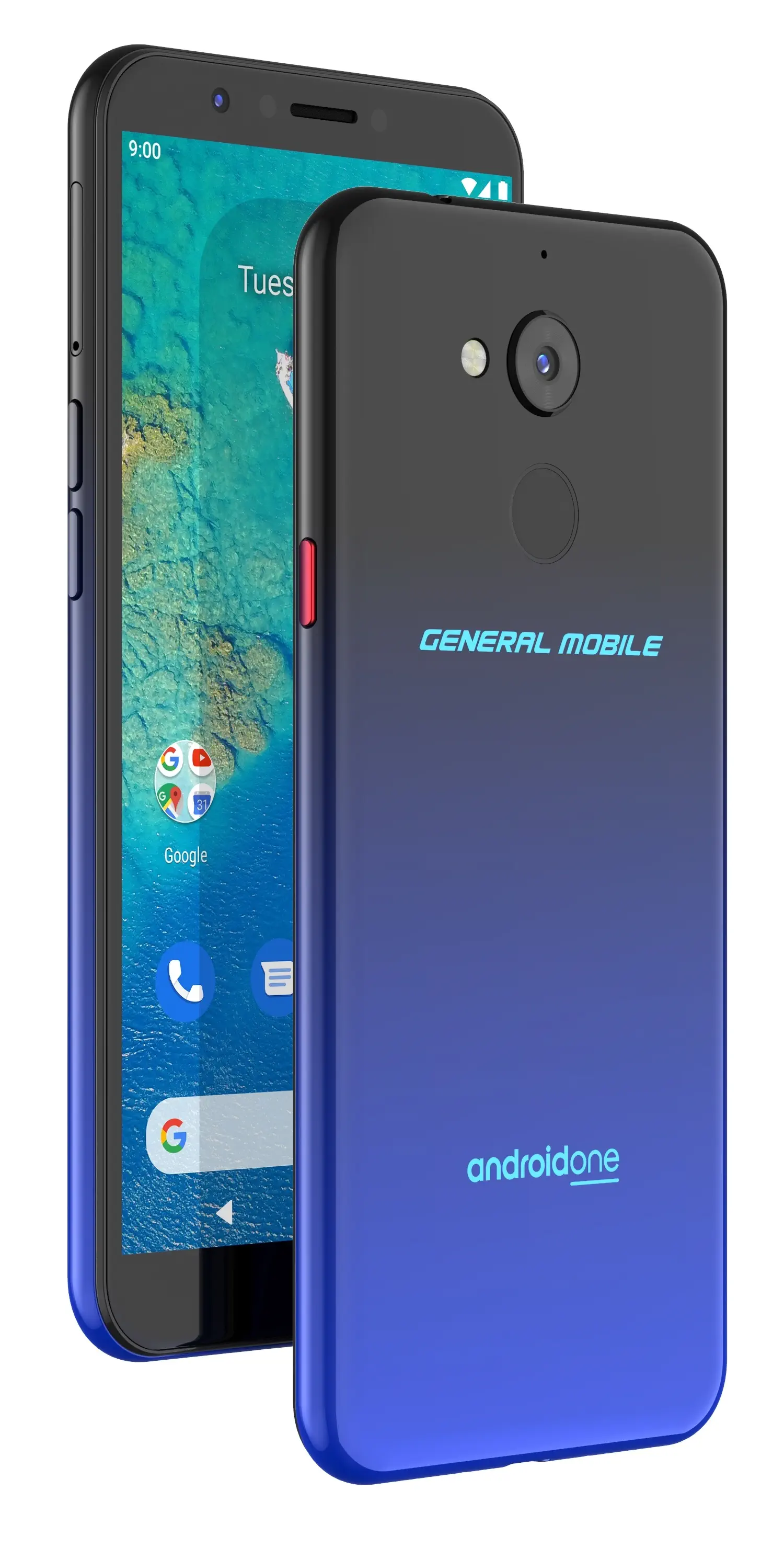General Mobile GM 8 2019 Edition Tek Sim 32GB Mavi Cep Telefonu - Distribütör Garantili