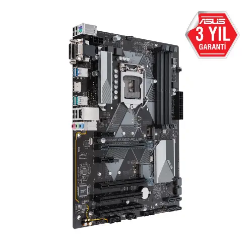 Asus Prime B360-Plus/CSM Intel B360 Soket 1151 DDR4 2666MHz ATX Gaming Anakart