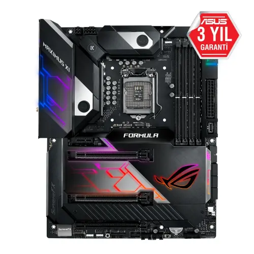 Asus ROG Maximus XI Formula Intel Z390 Soket 1151 DDR4 4400(OC)MHz ATX Gaming Anakart