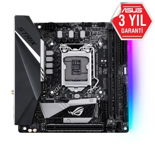 Asus ROG Strix B360-I Gaming Intel B360 Soket 1151 DDR4 2666MHz Mini-ITX Gaming Anakart