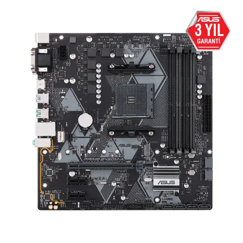 Asus Prime B450M-A/CSM AMD B450 Soket AM4 DDR4 4400MHz mATX Gaming Anakart