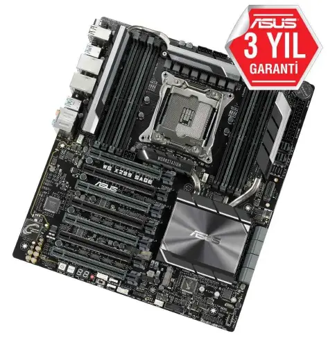 Asus WS X299 SAGE Intel X299 Soket 2066 DDR4 4200(O.C.)MHz CEB Anakart