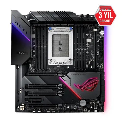 Asus ROG Zenith Extreme Alpha AMD X399 Soket TR4 DDR4 3600(OC)MHz E-ATX Gaming Anakart