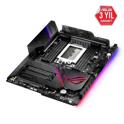 Asus ROG Zenith Extreme Alpha AMD X399 Soket TR4 DDR4 3600(OC)MHz E-ATX Gaming Anakart