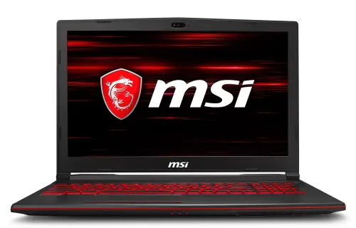 MSI GL63 9SC-201XTR i5-9300H 2.40GHz 8GB 256GB SSD 4GB GeForce GTX 1650 15.6″ Full HD FreeDOS Gaming Notebook