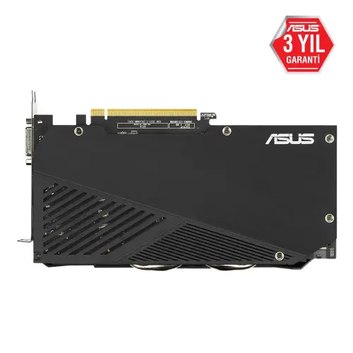Asus Dual-GTX1660-O6G-EVO GeForce GTX 1660 6GB O.C GDDR5 192Bit DX12 Gaming Ekran Kartı