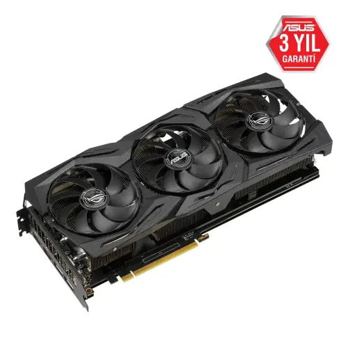 Asus Rog-Strix-GTX1660Ti-A6G-Gaming GeForce GTX 1660 Ti 6GB GDDR6 192Bit DX12 Gaming Ekran Kartı