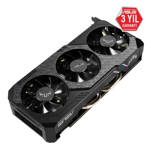 Asus TUF3-GTX1660Ti-O6G-Gaming GeForce GTX 1660 Ti 6GB GDDR6 192Bit DX12 Gaming Ekran Kartı