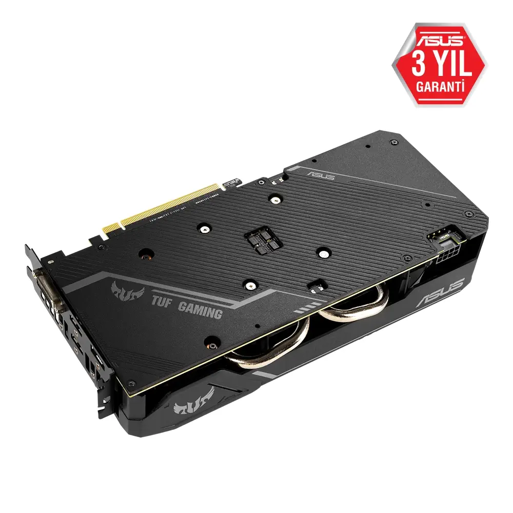 Asus TUF3-GTX1660Ti-O6G-Gaming GeForce GTX 1660 Ti 6GB GDDR6 192Bit DX12 Gaming Ekran Kartı