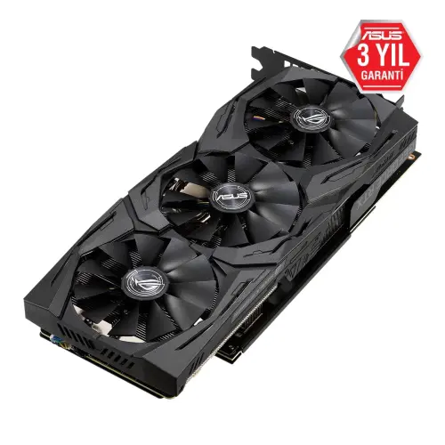 Asus ROG-Strix-RTX2060-6G-Gaming GeForce RTX 2060 6GB GDDR6 192Bit DX12 Gaming Ekran Kartı