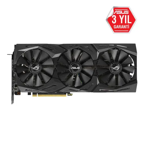 Asus ROG-Strix-RTX2070-A8G-Gaming GeForce RTX 2070 8GB GDDR6 256Bit DX12 Gaming Ekran Kartı