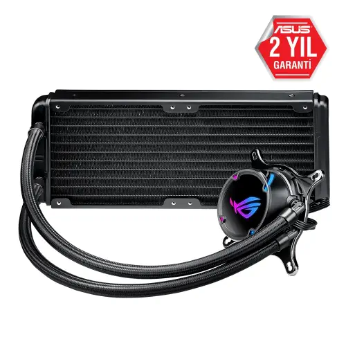 Asus ROG Strix LC 240 2x120mm Fan Aura Sync RGB CPU Sıvı Soğutma Sistemi